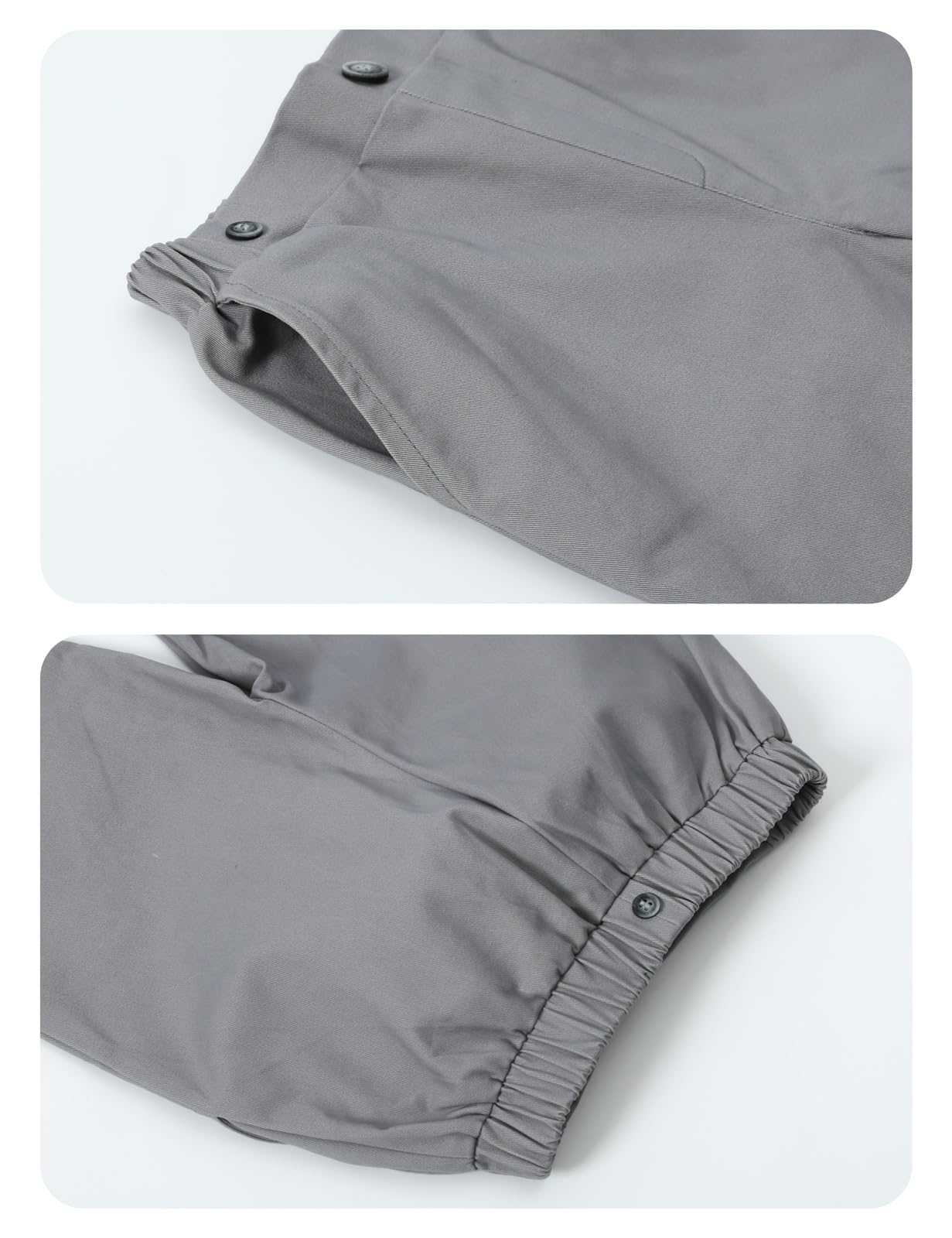 A&J DESIGN Boys Gentleman Formal Outfit Toddler Suspender Dress Suits with Orange Bow Tie 5-6 Years Blue Gray