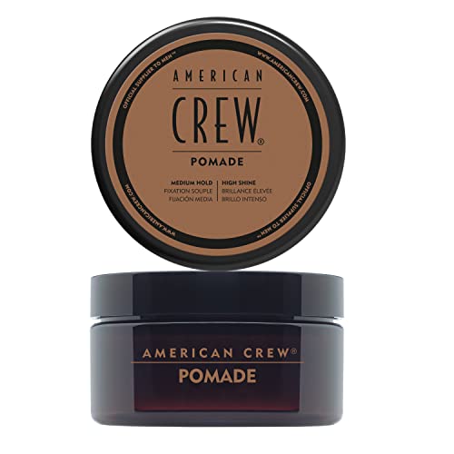 Pomada para Cabello American Crew para Hombres (VERSIÓN ANTIGUA), Fijación Media con Alto Brillo, 3 Oz (Paquete de 1) - imagen 4