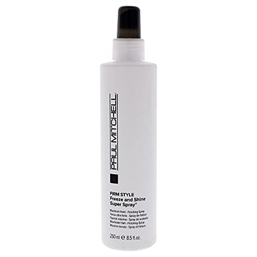 Paul Mitchell Freeze and Shine Super Hairspray, Spray para el Cabello de Máxima Fijación y Brillo, Para Cabello Grueso, 8.5 fl. oz. - imagen 4