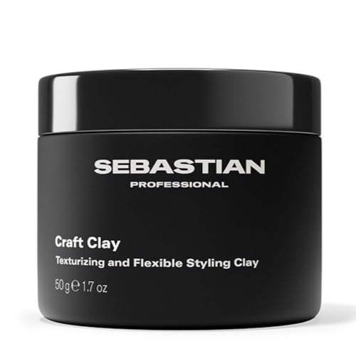 Sebastian Professional Craft Clay para peinados | Arcilla texturizante remoldeable para fijación natural | 1.7 oz | El empaque puede variar - imagen 4