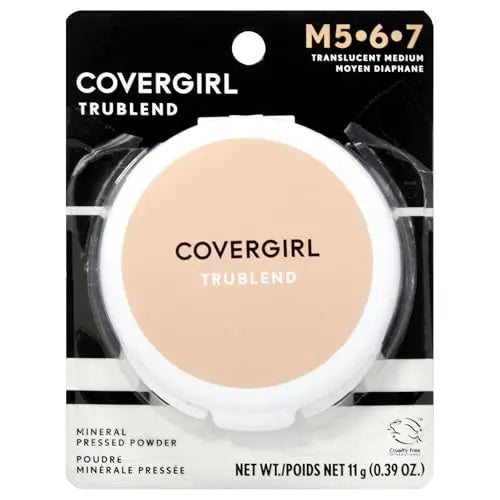 Polvo Compacto Covergirl Trublend, 004 Translucido Medio, 11 g (Paquete de 1) - imagen 4
