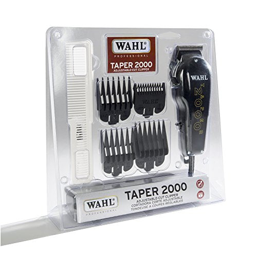 Cortadora de Cabello Wahl Professional Taper 2000, Cuchilla Ajustable, Herramienta Eléctrica de Alto Rendimiento, Color Negro - imagen 4
