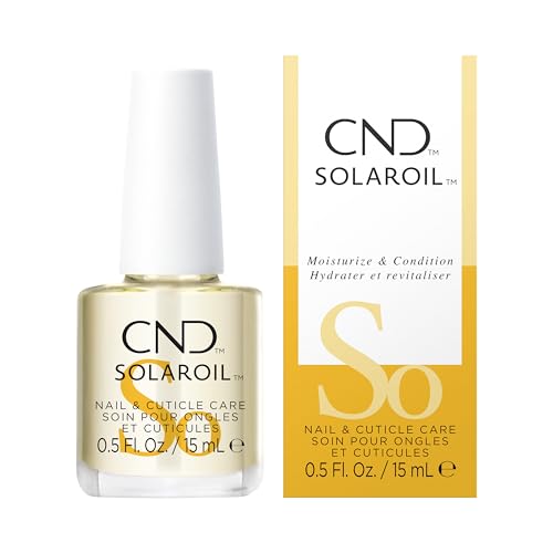 CND SolarOil Aceite Para Cutículas, Mezcla Natural de Jojoba, Vitamina E, Aceite de Arroz y Almendra Dulce, Hidrata y Condiciona la Piel, 0.5 oz. - imagen 4