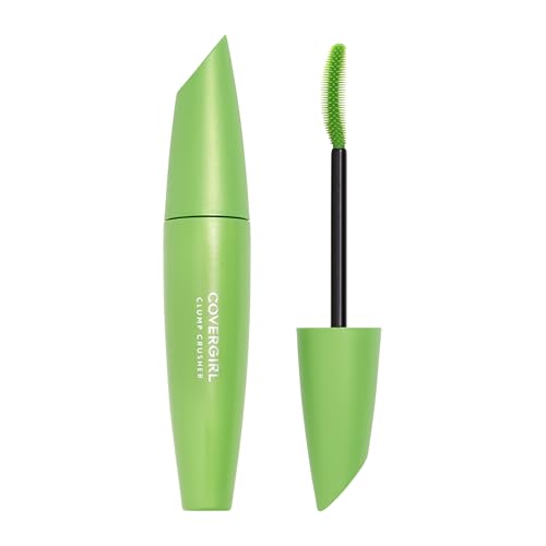 COVERGIRL Máscara Clump Crusher Waterproof, 20X Más Volumen, Cepillo Doble Lado, Larga Duración - 830 Negro Waterproof (Paquete de 1) - imagen 4