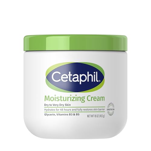Crema Hidratante Cetaphil para Cara y Cuerpo, 16 oz, Sin Fragancia, No Comedogénica, Para Piel Seca a Muy Seca y Sensible - imagen 4