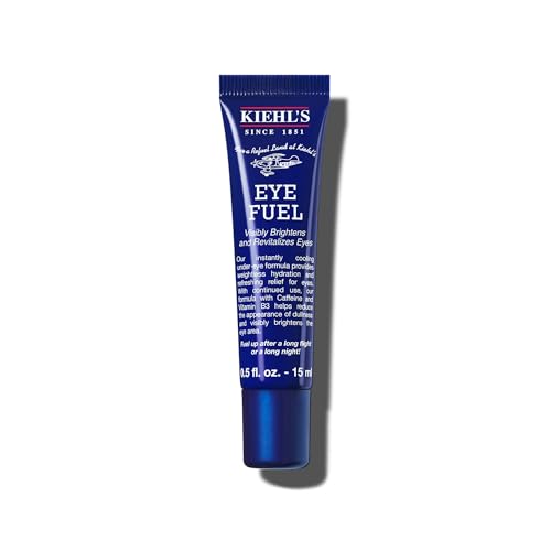Crema para Ojos Kiehl's Facial Fuel, Tratamiento Estimulante para Hombres, Fórmula con Cafeína para Reducir Ojeras y Hinchazón, Efecto Refrescante - - imagen 4