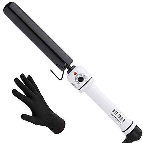 CURLING WAND HOT TOOLS Pro Artist Nano Ceramic de 1-1/4 pulgadas | Para cabello suave y brillante - imagen 4