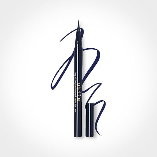 eyeliner líquido impermeable stila Stay All Day, Midnight (Azul Profundo) - imagen 4