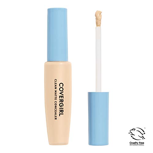COVERGIRL - Corrector Clean Matte, Fórmula Ligera y Libre de Aceite, Cobertura Natural y Mezclable, 100% Libre de Crueldad - imagen 4