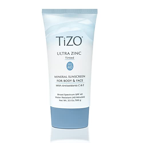 Protector Solar TIZO Ultra Zinc Tinte para Cuerpo y Cara SPF 40, 3.5 oz - imagen 4