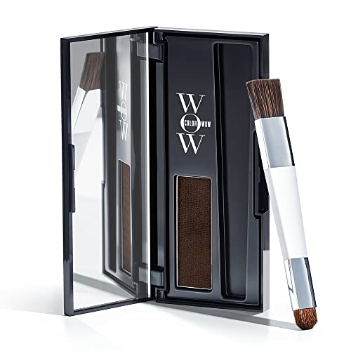 COLOR WOW Root Cover Up, Marrón Oscuro – Cobertura Instantánea de Canas y Retoque Temporal, Resistente al Agua y al Sudor, Fórmula Galardonada Sin - imagen 4