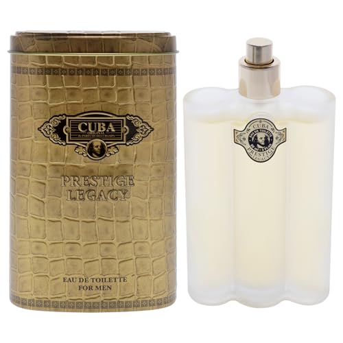 Cuba Prestige Legacy Eau De Toilette Spray para Hombres, 3 Onzas, Color Marrón - imagen 4