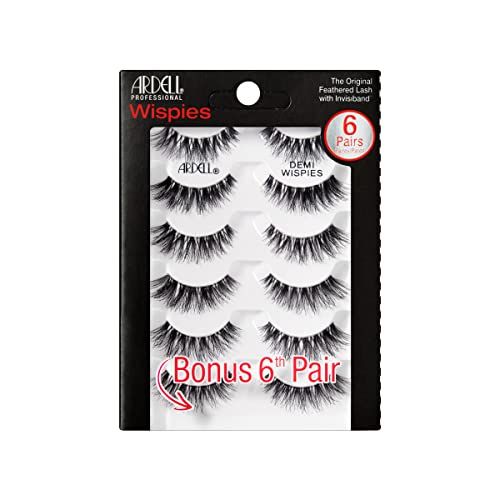 Pestañas Ardell Demi Wispies – Look Natural, Multi-Dimensional, 6 Pares - imagen 4
