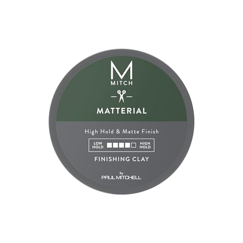 MITCH de Paul Mitchell Arcilla de Acabado para Hombres, Fijación Fuerte, Acabado Ultra Mate, Para Todo Tipo de Cabello, 3 oz. - imagen 4