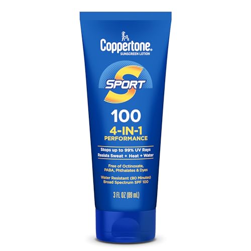 Loción Solar Coppertone SPORT de Amplio Espectro SPF 100 (3 Onzas Líquidas) (El empaque puede variar) - imagen 4