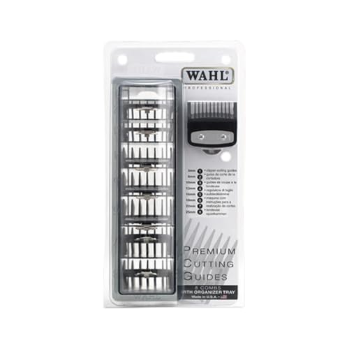 Guías de Corte Wahl Professional Premium, #1-#8, con Organizador, Ajuste Seguro, Clips de Metal Duraderos - imagen 4