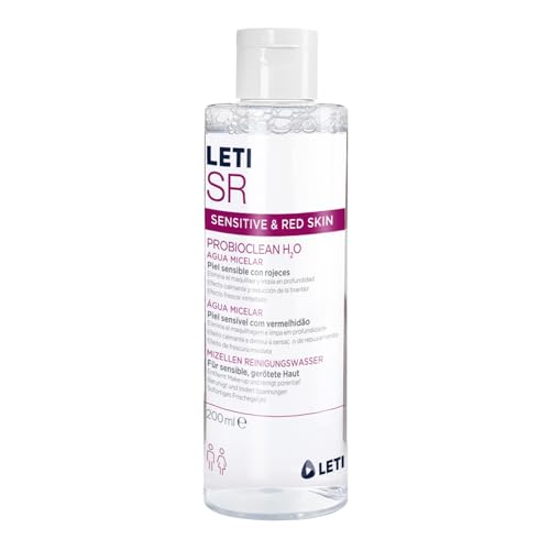 LETI SR ProbioClean H2O Agua Micelar - Limpieza ultrasuave y profunda para piel sensible o enrojecida, 200 ml - imagen 4