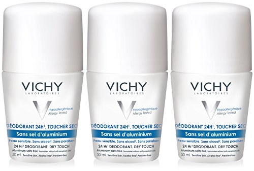 Desodorante Vichy 24 Horas Toque Seco, Libre de Aluminio y Probado para Alergias - imagen 4