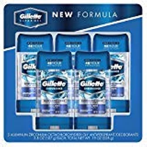 Desodorante Gillette Endurance Gel Transparente, Cool Wave (3.8 oz., 5 pzas.) - imagen 4
