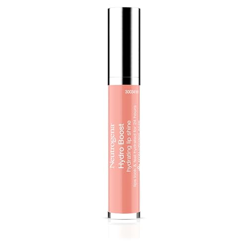 Brillo Labial Hidratante Neutrogena Hydro Boost, Luminous Tinted Lip Shine con Ácido Hialurónico, Color 23 Ballet Pink, 0.10 oz - imagen 4