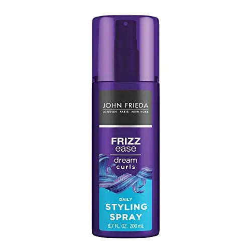 Spray para Estilo Diario John Frieda Frizz Ease Dream Curls para Cabello Rizado, Fórmula Enriquecida con Magnesio, 6.7 Oz - imagen 4