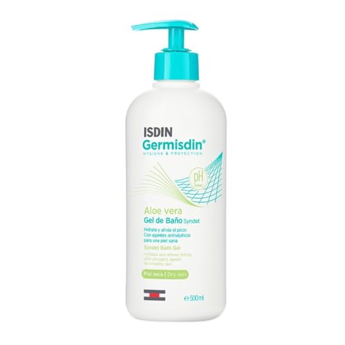 ISDIN Germisdin Gel de Baño Hidratante con Aloe Vera para Cuidado de Piel, Manos y Cuerpo - Sin Jabón, 16.9 FL OZ - imagen 4