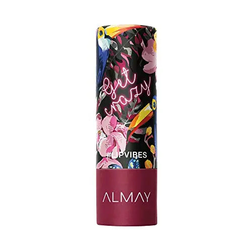Labial Almay con Aceite de Vitamina E y Manteca de Karité, Acabado Mate, Hipoalergénico, Get Crazy, 0.14 Oz - imagen 4