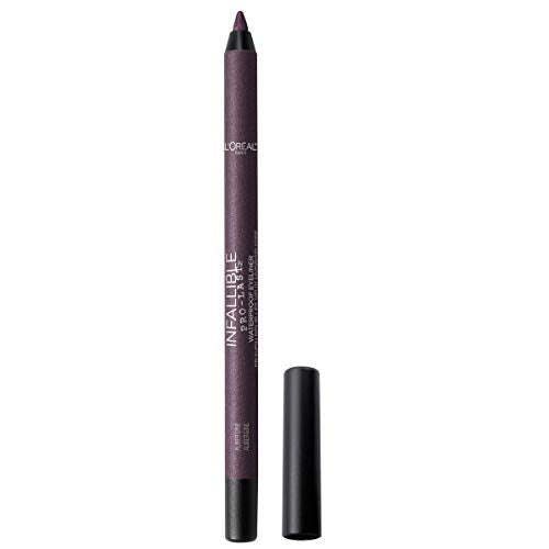 Lápiz delineador de ojos L'Oreal Paris Makeup Infallible Pro-Last, a prueba de agua y resistente a manchas, color berenjena, 1.2 g. - imagen 4