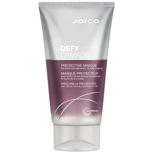 Mascarilla Protectora Joico Defy Damage | Para Cabello Tratado con Color | Fortalece los Vínculos y Preserva el Color del Cabello | Con Aceite de - imagen 4