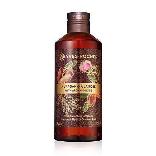 Yves Rocher Gel de Baño y Ducha Argan Rose Hammam (13.5 fl. oz.) - imagen 4