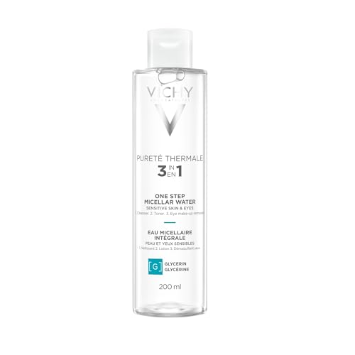 Agua Micelar Vichy Pureté Thermale 2 en 1 Desmaquillante y Tónico Facial, Limpieza Suave con Vitamina B5, Sin Enjuague, Para Ojos y Rostro - imagen 4