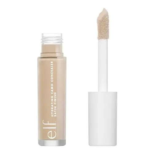 e.l.f. cosmetics Corrector Hidratante Satinado Camo - Beige Medio, 0.203 Onzas Líquidas - imagen 4