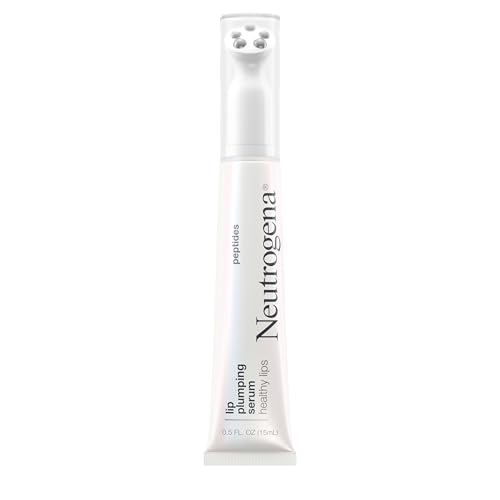 Suero Voluminizador Neutrogena Healthy Lips, Acondicionador Labial con Péptidos para Labios Visiblemente Más Llenos, 0.5 fl. oz - imagen 4
