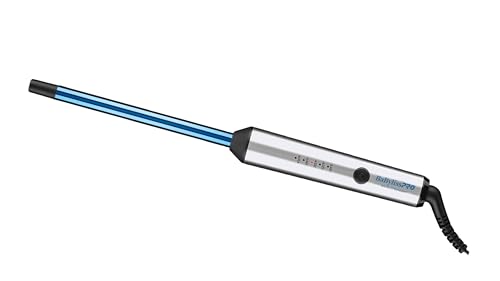 BaBylissPRO Nano Titanium Curling Wand, 0.5" Professional Slim Hair Wand Curling Iron for Long Lasting Curls, Creates the Perfect Curls for All Hair T - imagen 4