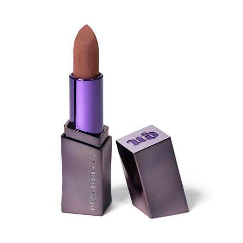 Lápiz Labial Hidratante URBAN DECAY Vice (Horchata - Marrón Cálido Profundo - Acabado Mate), Fórmula Cremosa, Color Labial Hidratante con Aloe Vera y - imagen 4