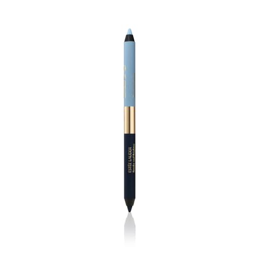 Lápiz de Eyeliner Duo Estée Lauder Smoke and Brighten, Waterproof y de Larga Duración, 0.03 Onzas, Marino/Cielo Azul - imagen 4