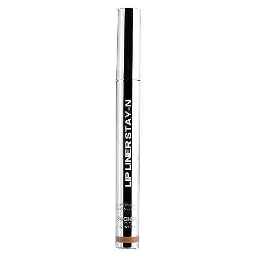 Sacheu Lip Liner STAY-N Peel Off Lip Stain — Tinte de labios mate a prueba de agua y de larga duración con ácido hialurónico y vitamina E, vegano y - imagen 4