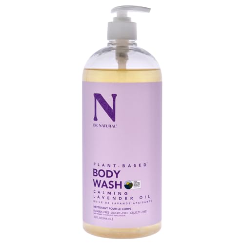 Gel de Baño Calmante de Lavanda Dr. Natural - Hidratante Natural para Piel Seca con Manteca de Karité y Aceite de Coco - Para Familia y Mascotas - 32 - imagen 4