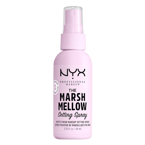 NYX PROFESSIONAL MAKEUP Spray Fijador de Maquillaje Marshmellow, Bruma Matificante para 16 Horas de Duración - Fórmula Vegana y de Larga Duración - imagen 4