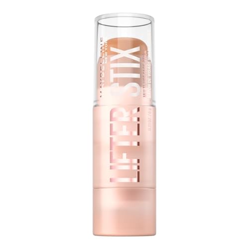 Maybelline Lifter Stix Barra Multiusos para el Rostro - Contorno, Bronceador, Corrector y Base, Maquillaje Cremoso con Aceite de Semilla de Arándano, - imagen 4