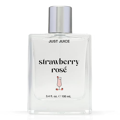 Just Juice Strawberry Rosé - Perfume Espumoso de Fresa para Mujeres y Hombres - Fragancia de Frambuesa, Rosa y Almizcle de Vainilla - 3.4 oz - imagen 4