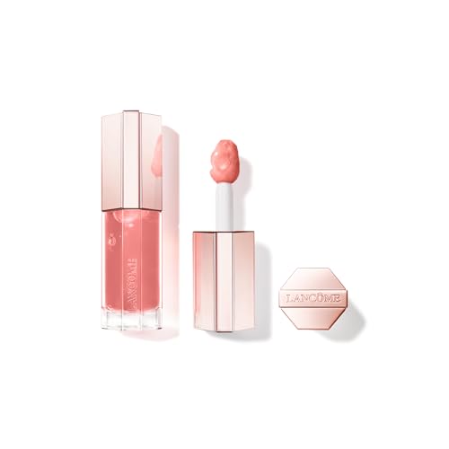Lancôme Lip Idôle JuicyTreat Aceite en Brillo - Gloss Hidratante 24HR con Squalane para Brillo Instantáneo - 33 Idôle Nude - imagen 4