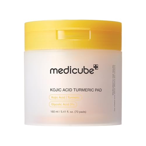 Toner Pads Medicube con Ácido Kójico y Cúrcuma para Piel Problemática, 70 Unidades, Cuidado de la Piel Coreano, Soothing y Aclarador - imagen 4