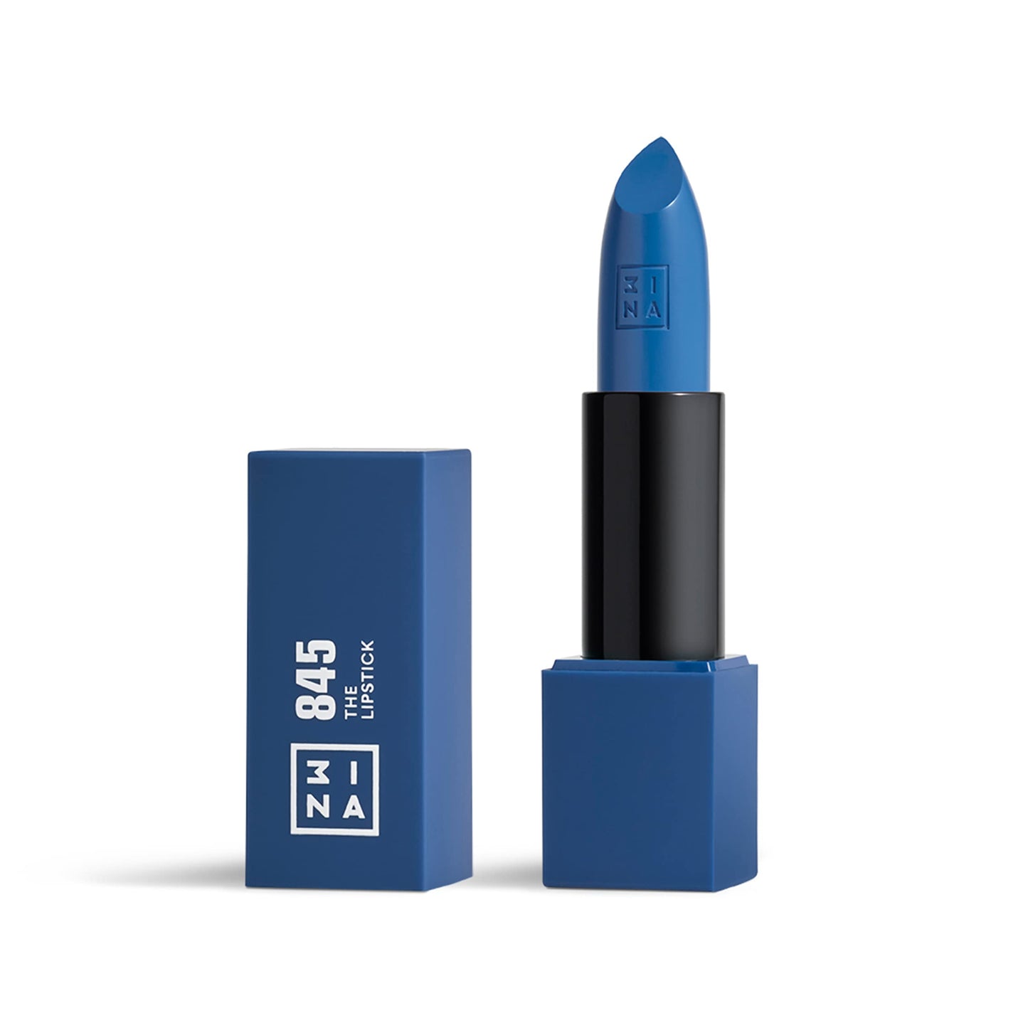 3INA The Lipstick - Moisturizing Lipstick for Women - Semi-Matte Satin Finish with 5-Hour Long Wear - Highly Pigmented and Comfortable - 845-0.16 oz