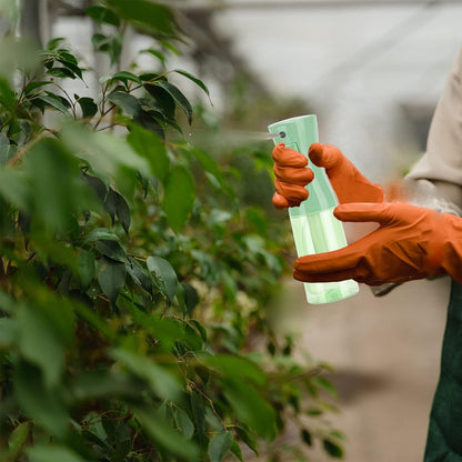 Zuhose Spray Bottle for Hair (6.8OZ /200ML) Continuous Ultra Fine Mist Sprayer for Hair, Salons, Barber, Plants, Skin Care, Cleaning 1 Pack CLEAR