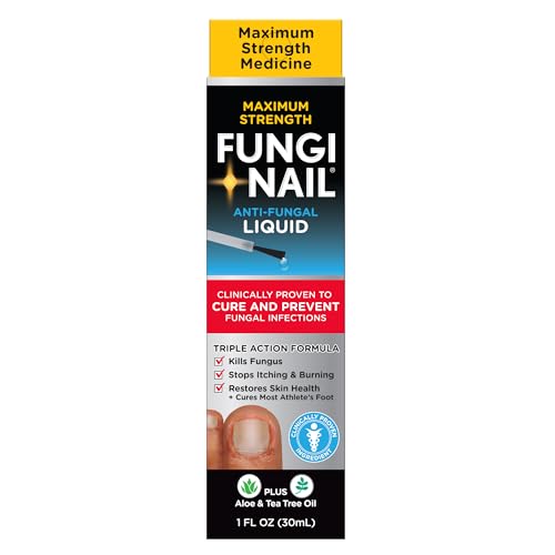 Fungi-Nail Solución Líquida Antifúngica, 1 Fl Oz (Paquete de 1), Tratamiento de Pie de Atleta y Hongos en Uñas con Tolnaftato, Clínicamente Comprobado - imagen 4