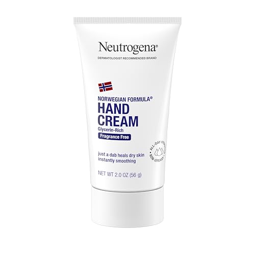 Crema de Manos Hidratante Neutrogena Norwegian Formula para Manos Secas y Ásperas, Libre de Fragancia, Loción de Glicerina, 2 oz - imagen 2