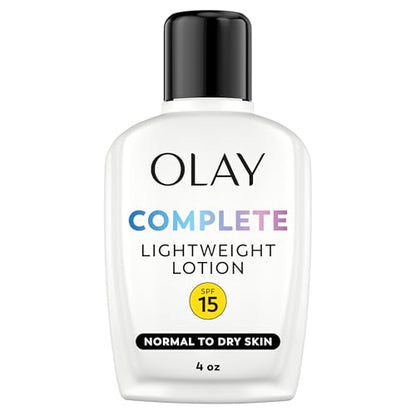 Olay Complete Hidratante Diario con Protección Solar de Amplio Espectro SPF 15 para Piel Normal, 4 Fl Oz (Paquete de 1) - imagen 3