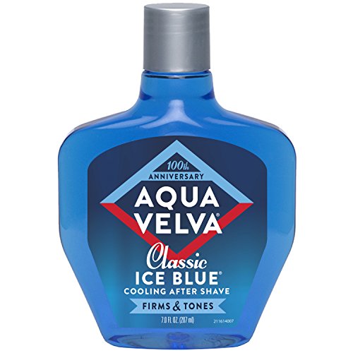 Aqua Velva After Shave Clásico Ice Blue, 7 Onzas, Alivia, Refresca y Enfría la Piel - imagen 2
