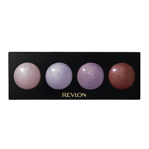 Paleta de Sombra de Ojos Revlon Crème, Iluminante con Ingredientes Resistentes a Pliegues, Acabados Mate y Brillantes, 701 Wild Orchids, 3.4 g - imagen 1